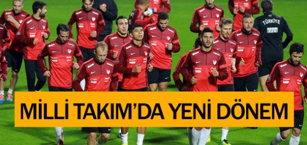 Milli Takm'da yeni donem